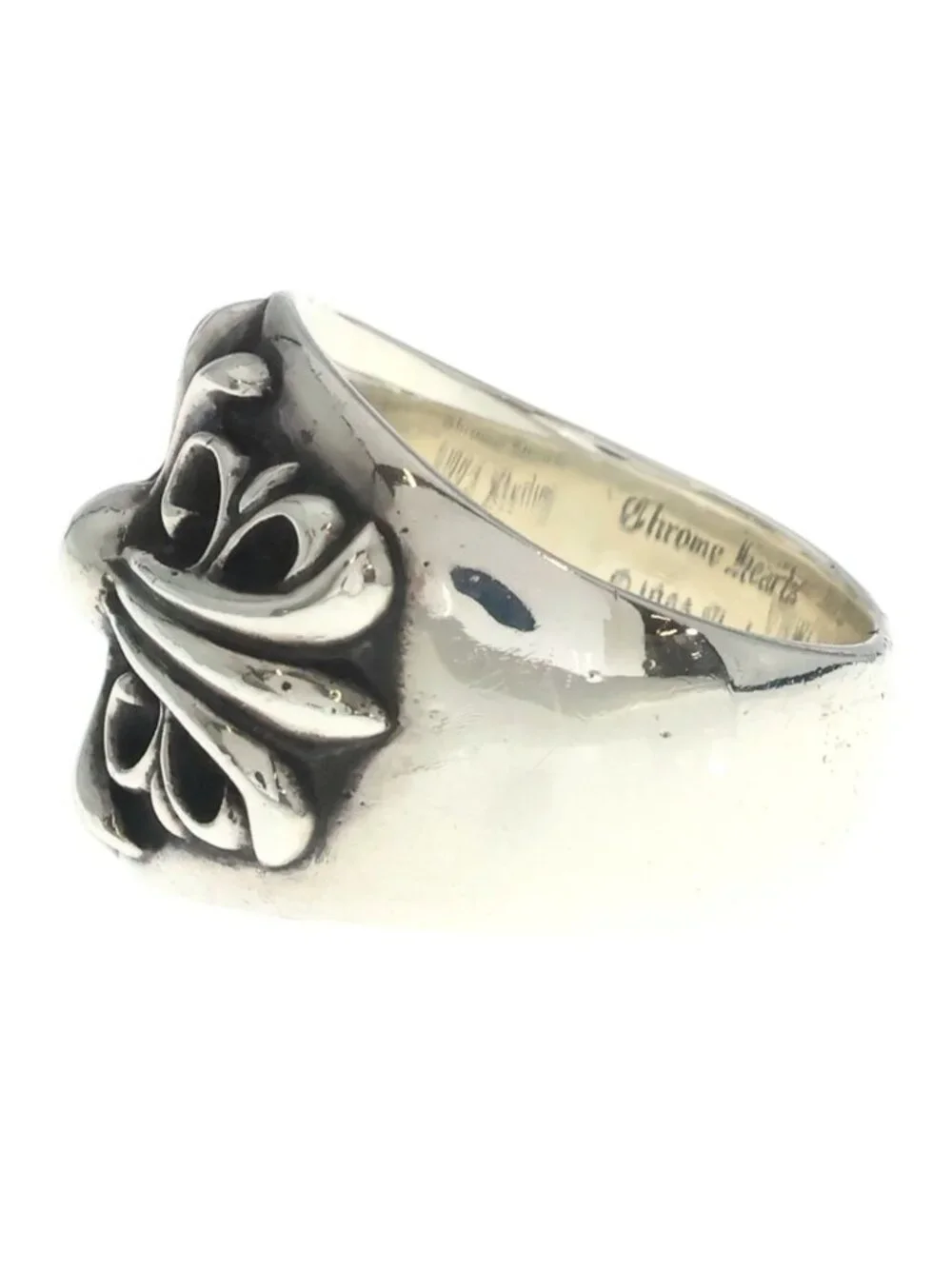 Chrome Hearts Keeper Ring Silver